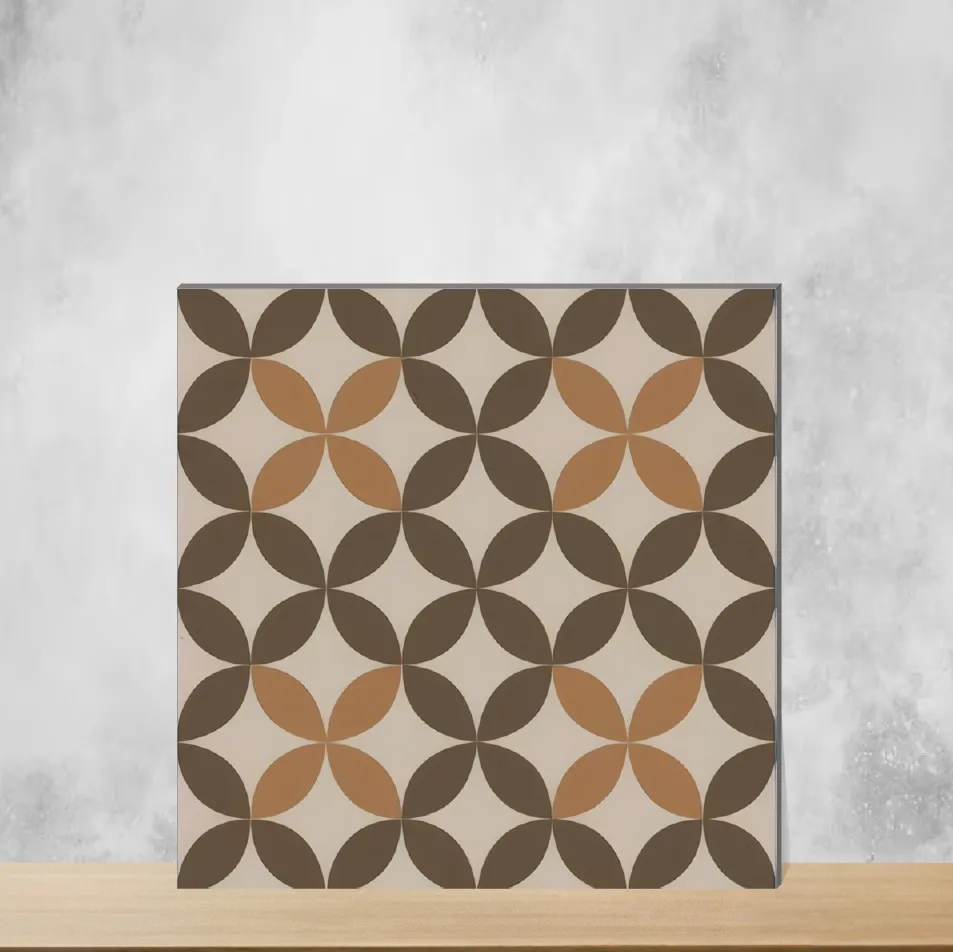 Vitrified Olympia Moroccans Matt Square Tiles TL-2080-C (12x12 inch | 9 mm)