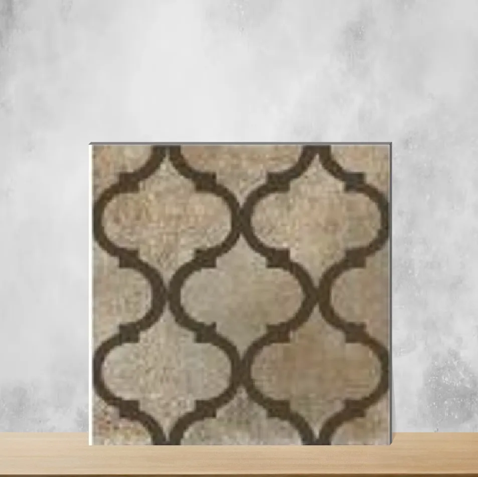 Ceramic Marrakech Decor Leather Camel Matt Square Tiles TL-2069 (8x8 inch | 10 mm)