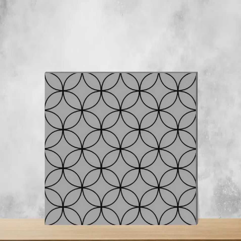 Vitrified Olympia Moroccans Matt Square Tiles TL-2080-D (12x12 inch | 9 mm)