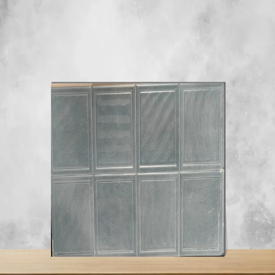 Ceramic Splendore Mersalite Dark 3D Tiles Matt Rectangular Tiles TL-2191-B (24x12 inch | 9 mm)