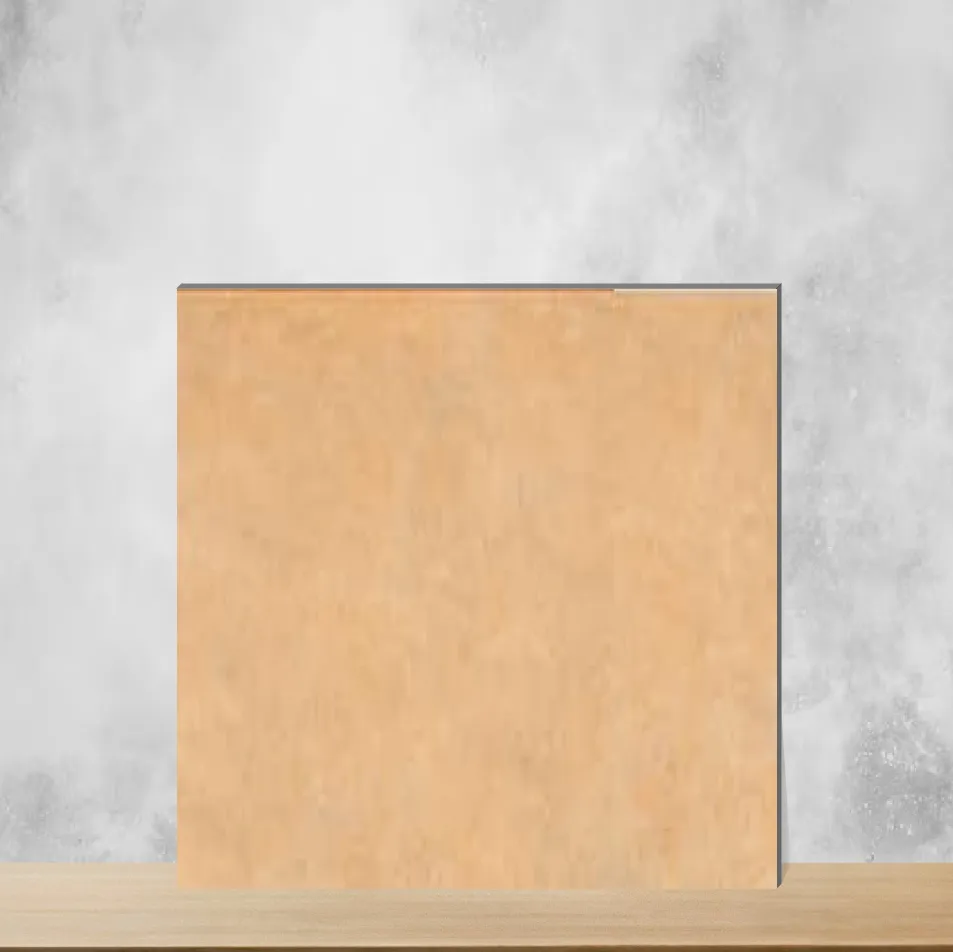 Vitrified Strada Caramel Beige Plain Solids Matt Square Tiles TL-2259-B (16x16 inch | 12 mm)