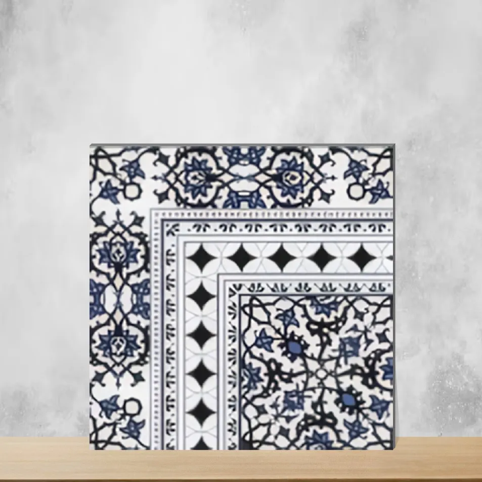 Ceramic Corner Moroccans Matt Square Tiles TL-2302-D (12x12 inch | 9.5 mm)