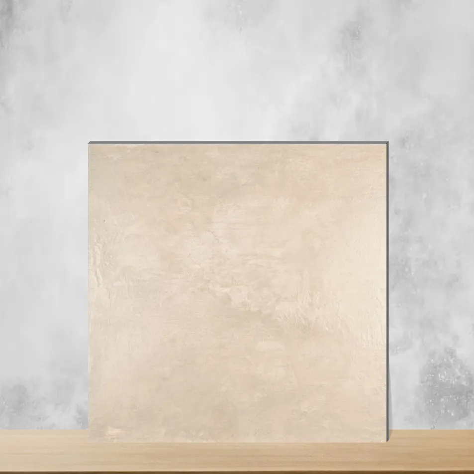 Vitrified Petrus Creamy Punch Textures Matt Square Tiles TL-2368 (16x16 inch | 12 mm)