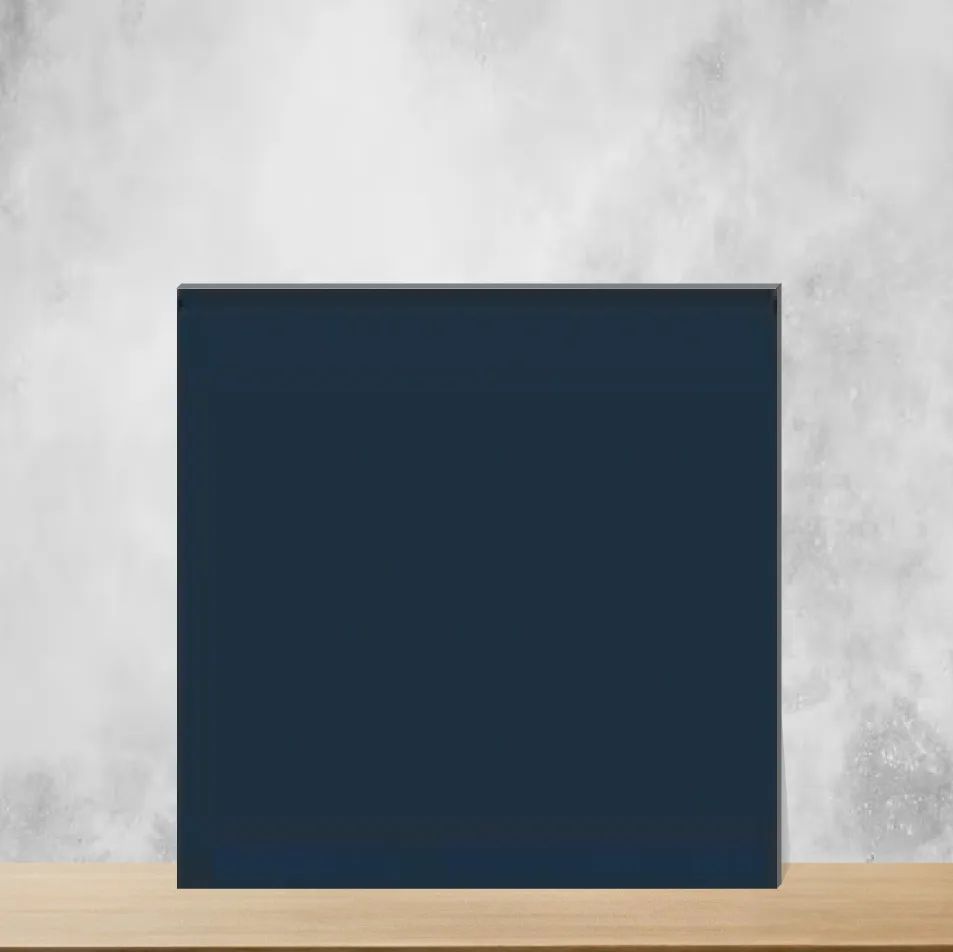 Ceramic El Cielo Plain Deep Blue Lagoon Matt Rectangular Tiles TL-3064-F (12x4 inch | 7.5 mm)