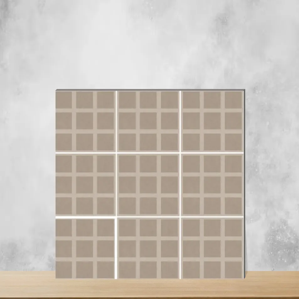 Vitrified Doric Dusty Decor Moroccans Matt Square Tiles TL-2902-B (8x8 inch | 9 mm)