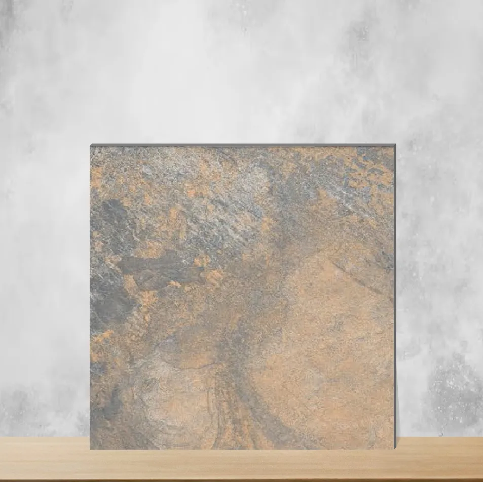 Vitrified Rustique Elegance Punch Textures Matt Square Tiles TL-2484-C (16x16 inch | 12 mm)