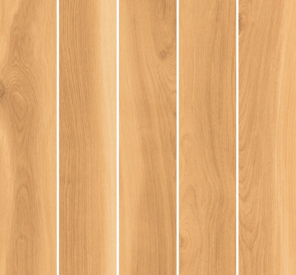 Vitrified Nordic Honey Wooden Effect Matt Rectangular Tiles TL-2549 (48x8 inch | 9 mm)