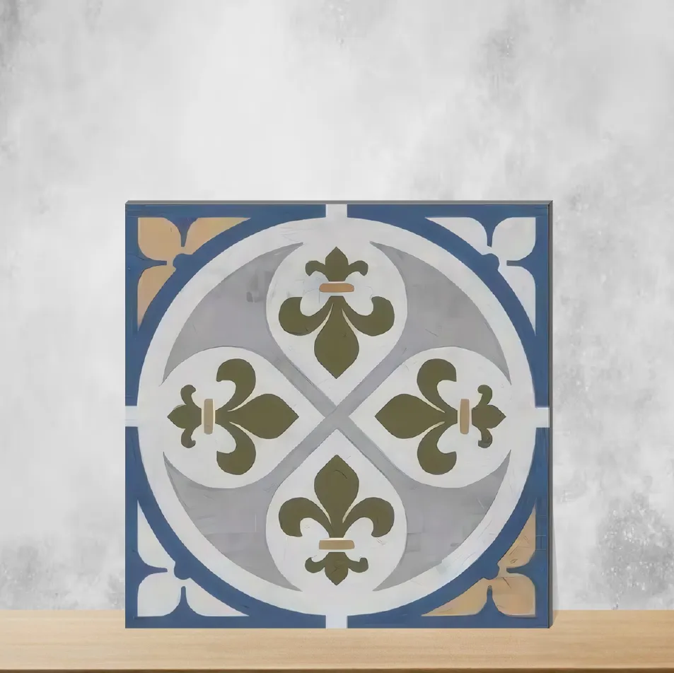 Vitrified Zellige Grey Plano Decor Moroccans Matt Square Tiles TL-2560-B (12x12 inch | 11 mm)