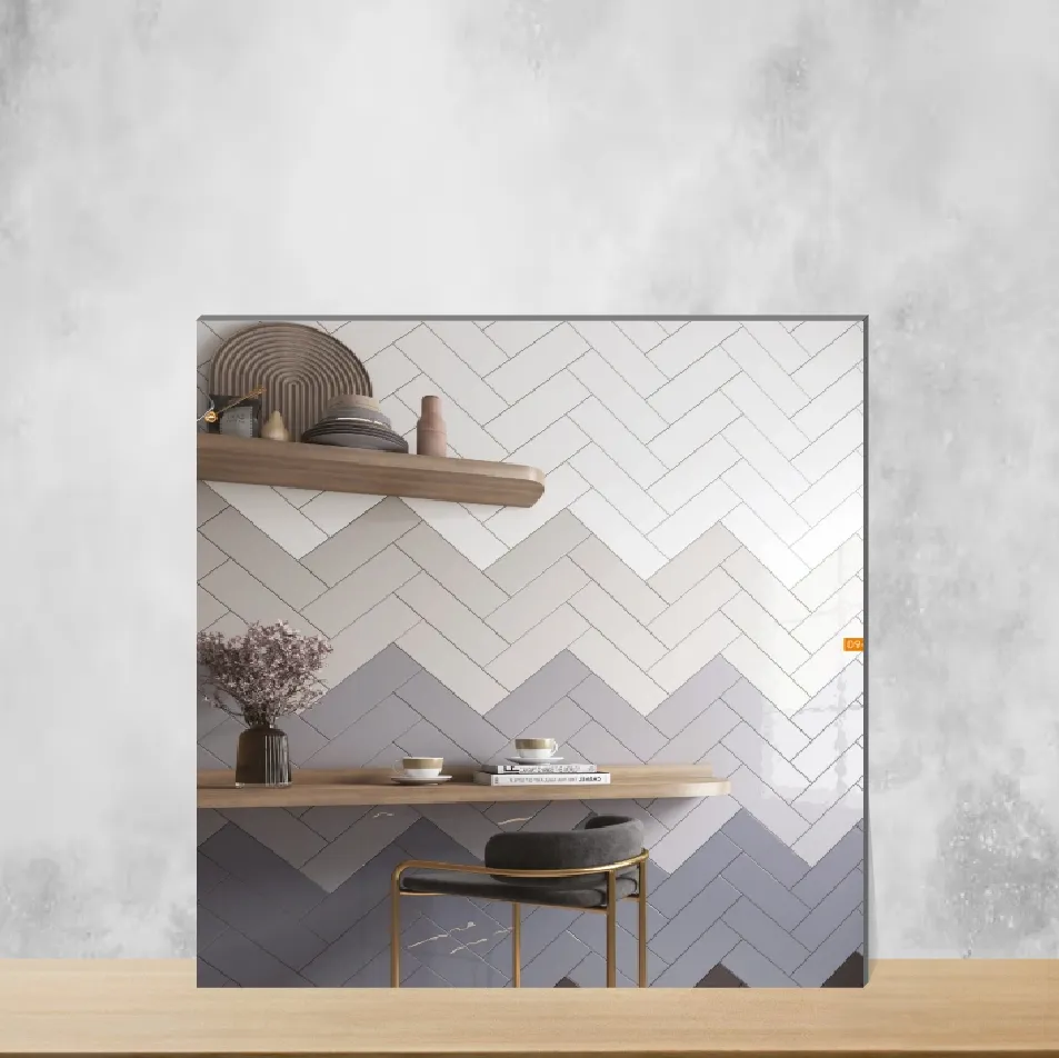 Glossy Rectangular Tiles TL-7296-E (12x4 inch | 6 mm)