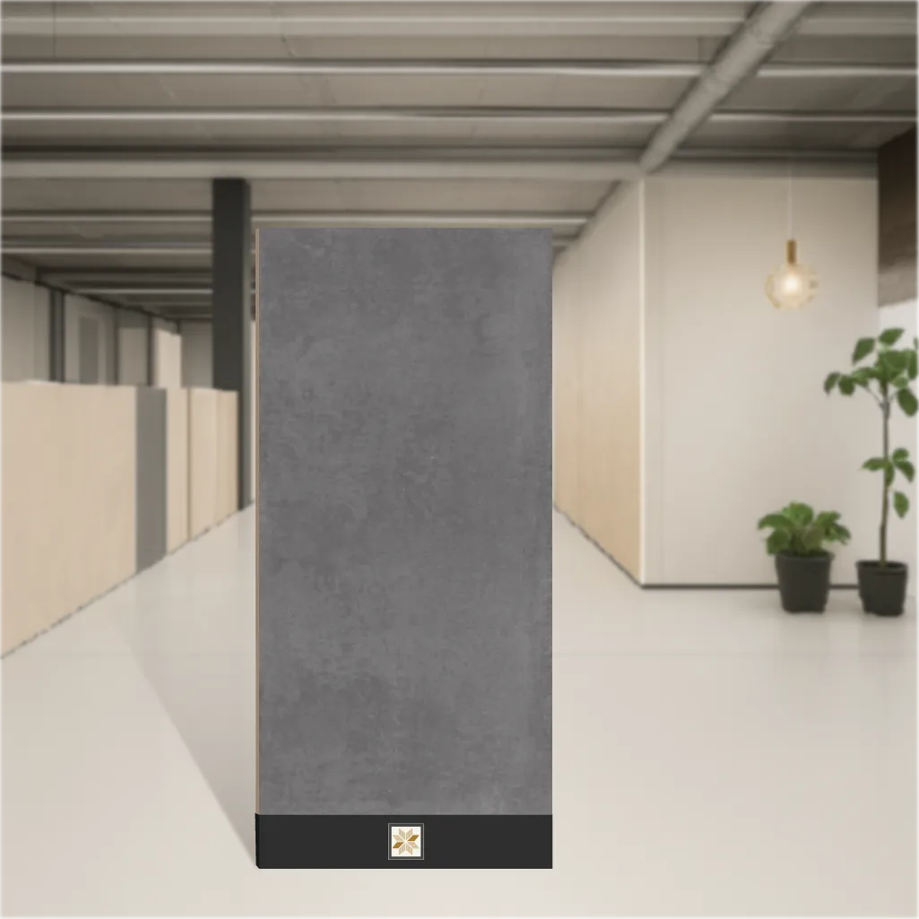 Vitrified Everest Graphite Cement Look Matt Rectangular Tiles TL-2928-D (4x2 feet | 9 mm)