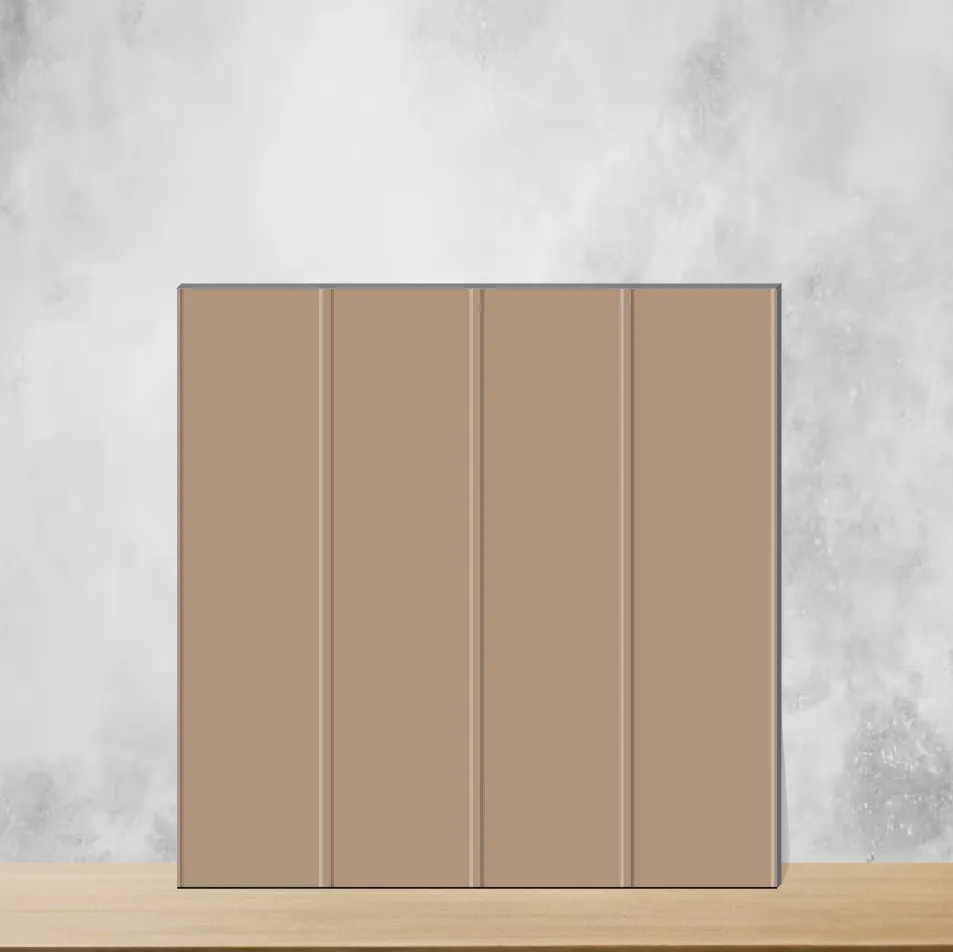 Vitrified Strap Linen Matt Square Tiles TL-3041-C (8x8 inch | 9 mm)