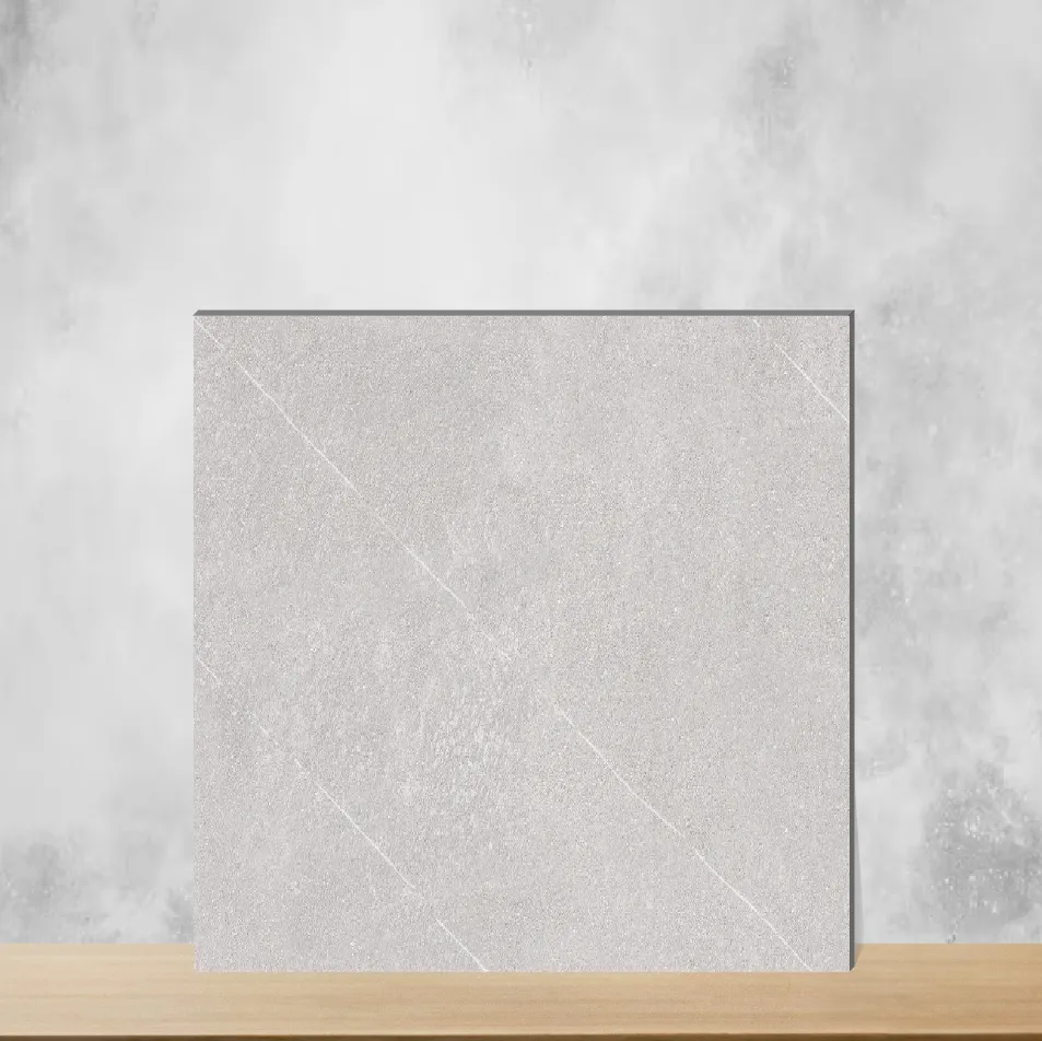 Ceramic 6111 D Dark Cement Look Matt Rectangular Tiles TL-2975-B (24x12 inch | 7.5 mm)