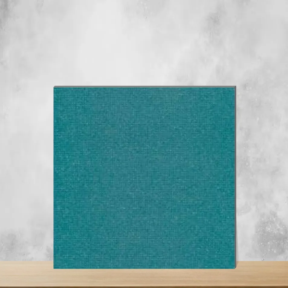 Ceramic Jewel Aqua Teal Plain Solids Matt Square Tiles TL-3123-C (12x12 inch | 7.5 mm)