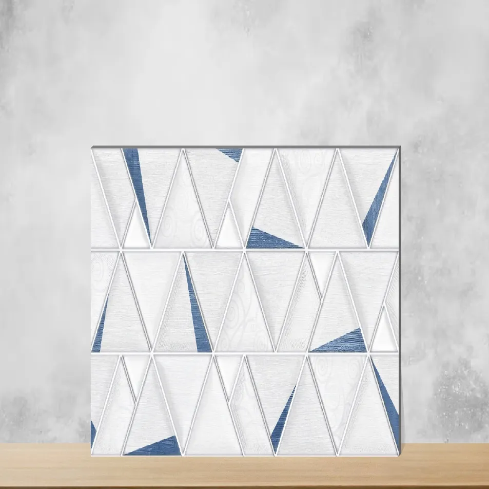 Ceramic 6152 GL A Geometric & Abstracts Matt Rectangular Tiles TL-3062-C (24x12 inch | 7.5 mm)