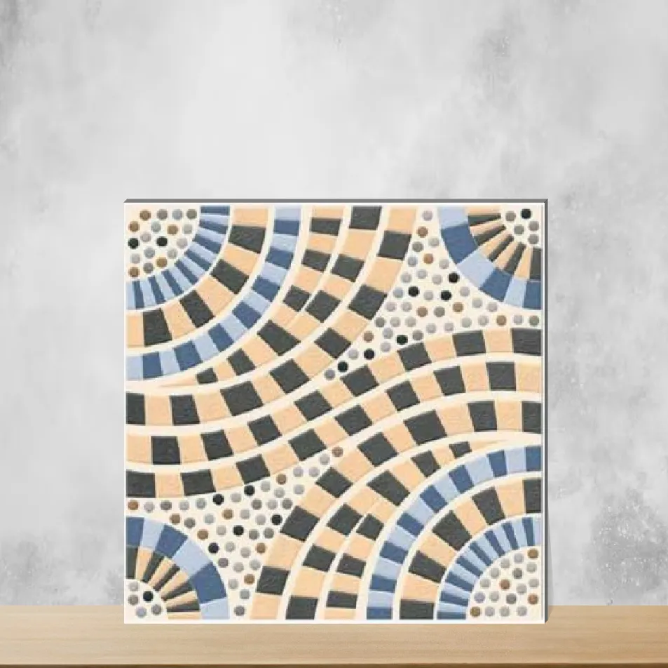 Vitrified Punch Textures Matt Square Tiles TL-3111 (12x12 inch | 9 mm)