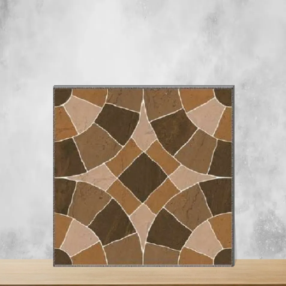 Vitrified Punch Textures Matt Square Tiles TL-3168 (12x12 inch | 9 mm)
