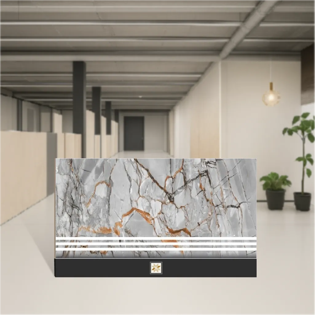 Amber Vein Marbles & Stones Rectangular Tiles TL-3250 (36x12 inch | 9.5 mm)