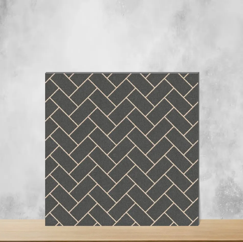 Vitrified Geometric & Abstracts Matt Square Tiles TL-3367 (16x16 inch | 12 mm)