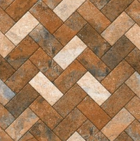 Vitrified Coca Brown Marbles & Stones Matt Square Tiles TL-3403 (16x16 inch | 12 mm)