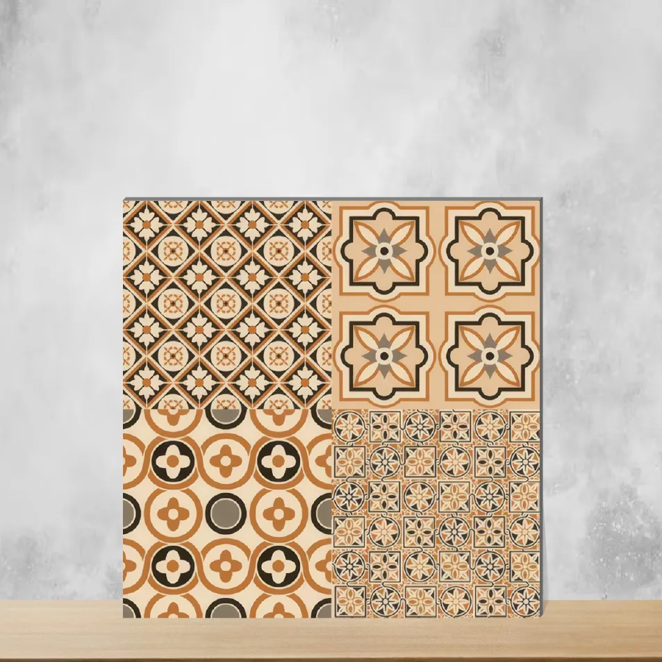 Vitrified Moroccans Matt Square Tiles TL-3443 (12x12 inch | 10 mm)