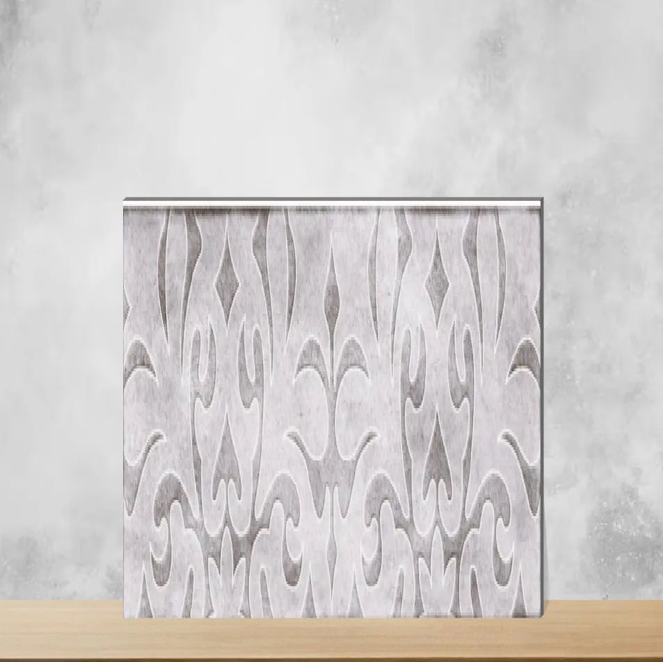 Bohemian Glossy Rectangular Tiles TL-398-D (12x3 inch | 6 mm)