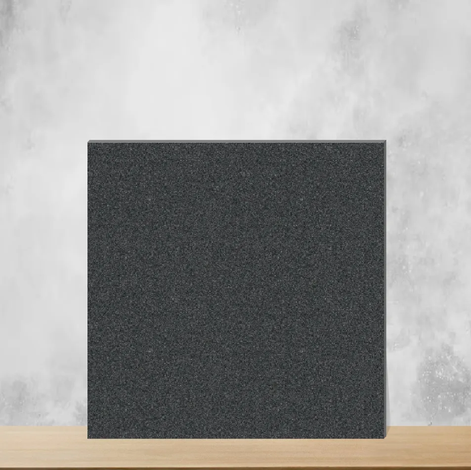 Vitrified Black Olive Punch Textures Matt Square Tiles TL-3634-D (2x2 feet | 9.5 mm)