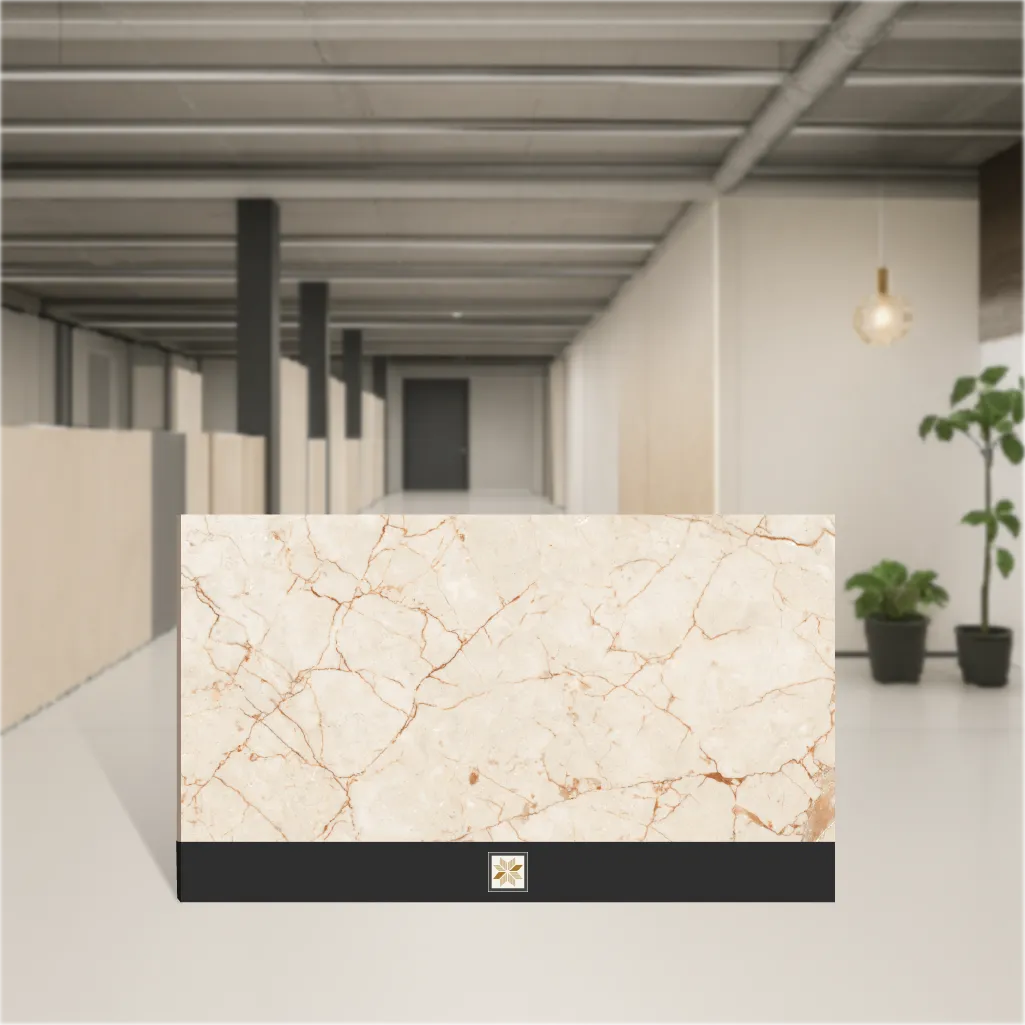 Vitrified Gravier Rosalia Carving Textures Matt Rectangular Tiles TL-3595 (4x2 feet | 9 mm)