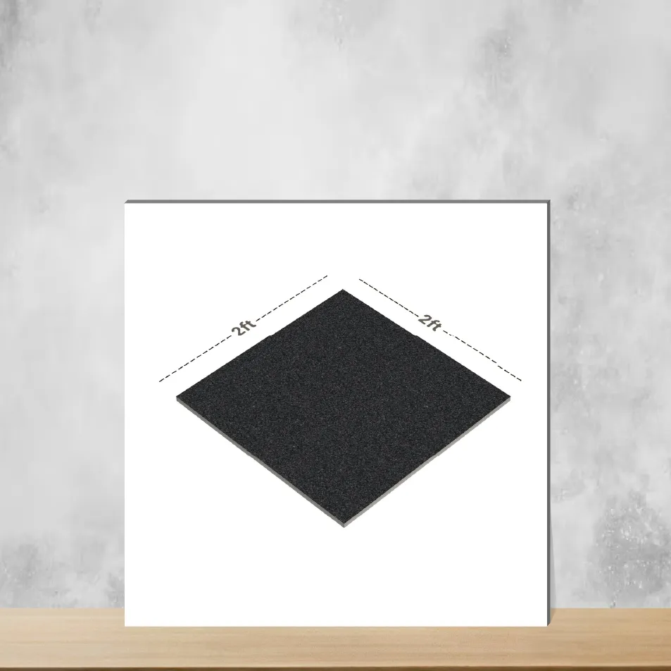 Black Olive Punch Textures Square Tiles TL-3632 (2x2 feet | 9.5 mm)