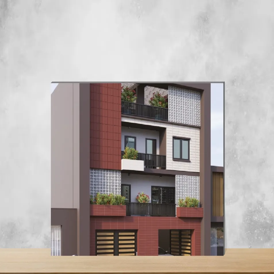 Ares Matt Rectangular Tiles TL-374 (8x4 inch | 6 mm)