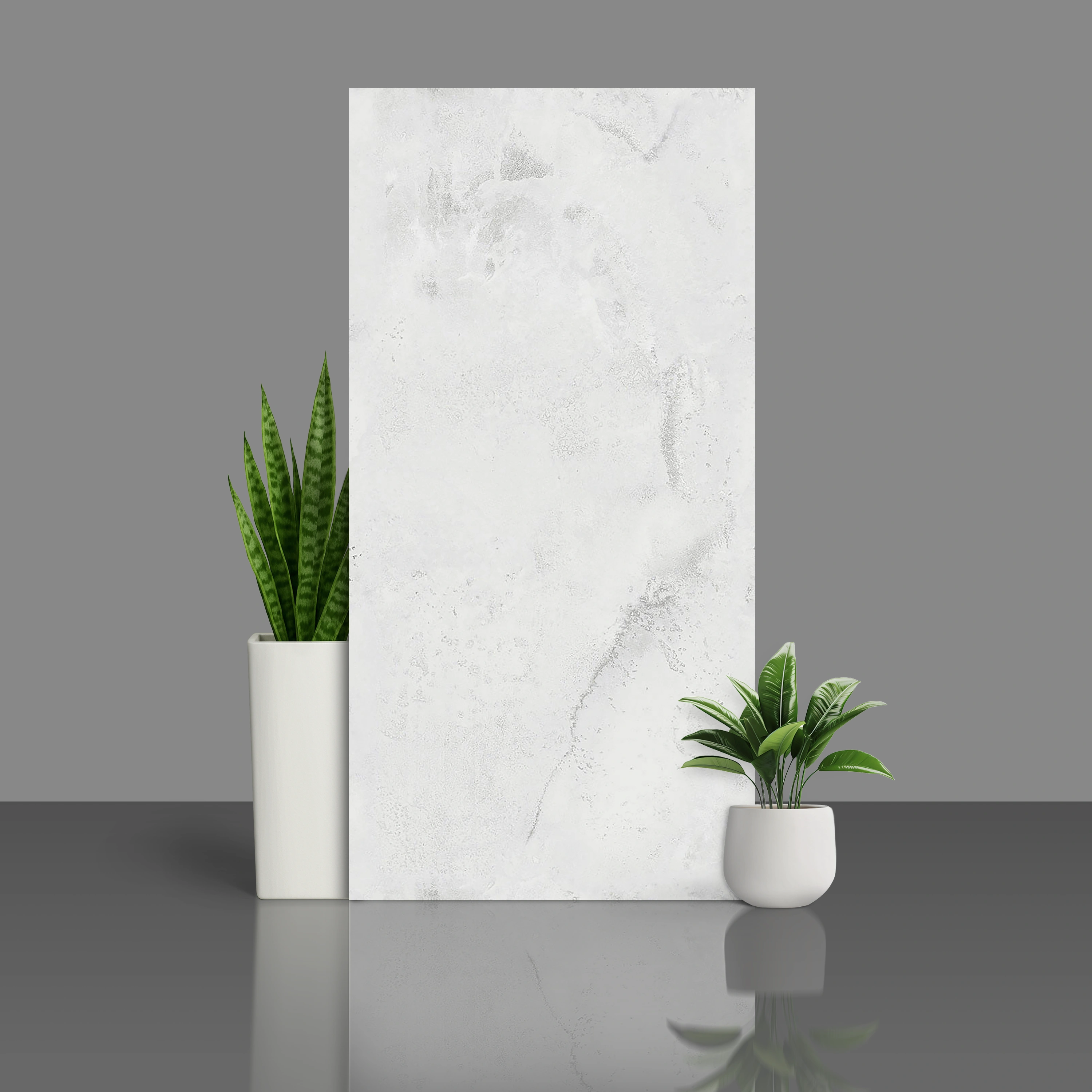 Vitrified Soul Bianco Marbles & Stones Hi-Glossy Rectangular Tiles TL-3922-E (4x2 feet | 9 mm)