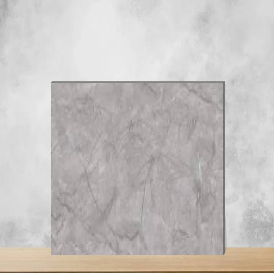 Ceramic Grigio Grey Cement Look Matt Square Tiles TL-4129-D (12x12 inch | 6 mm)