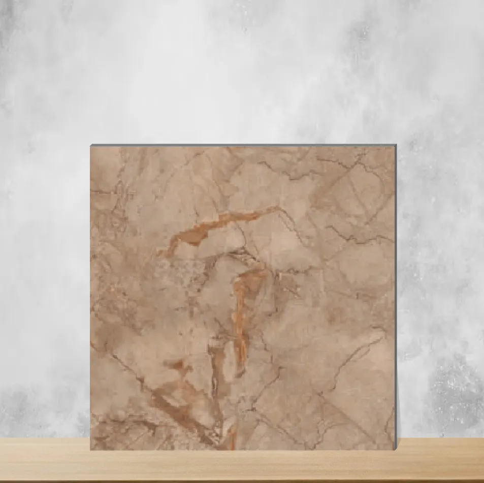 Ceramic Lustra Manila Almond Marbles & Stones Matt Square Tiles TL-4106-D (12x12 inch | 9 mm)