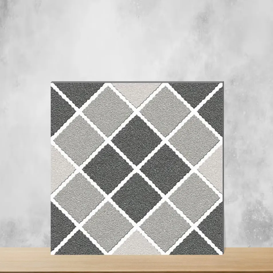 Vitrified Auracore Marbles & Stones Matt Square Tiles TL-3846 (16x16 inch | 12 mm)