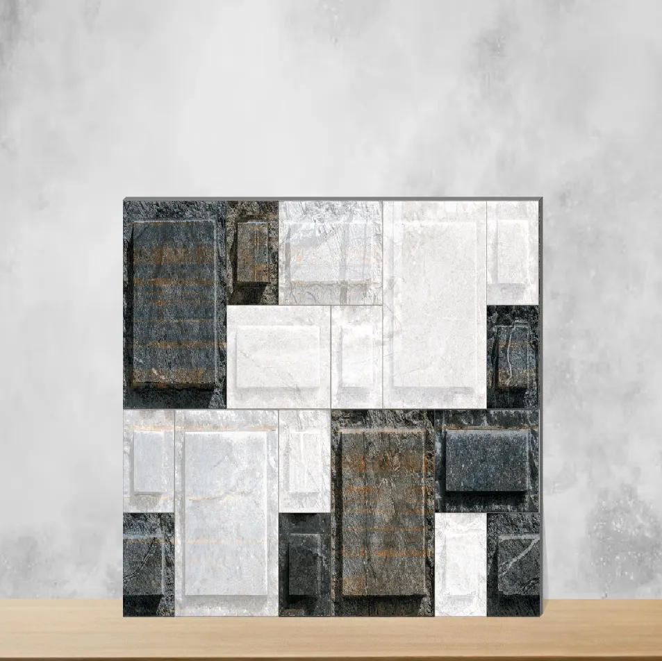 Vitrified Marbles & Stones Matt Rectangular Tiles TL-4039-C (24x12 inch | 9 mm)