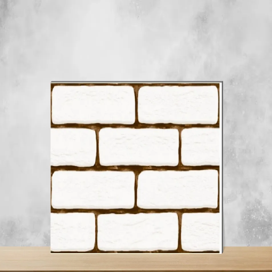 Ceramic Marbles & Stones Matt Rectangular Tiles TL-3880 (12x18 inch | 8 mm)