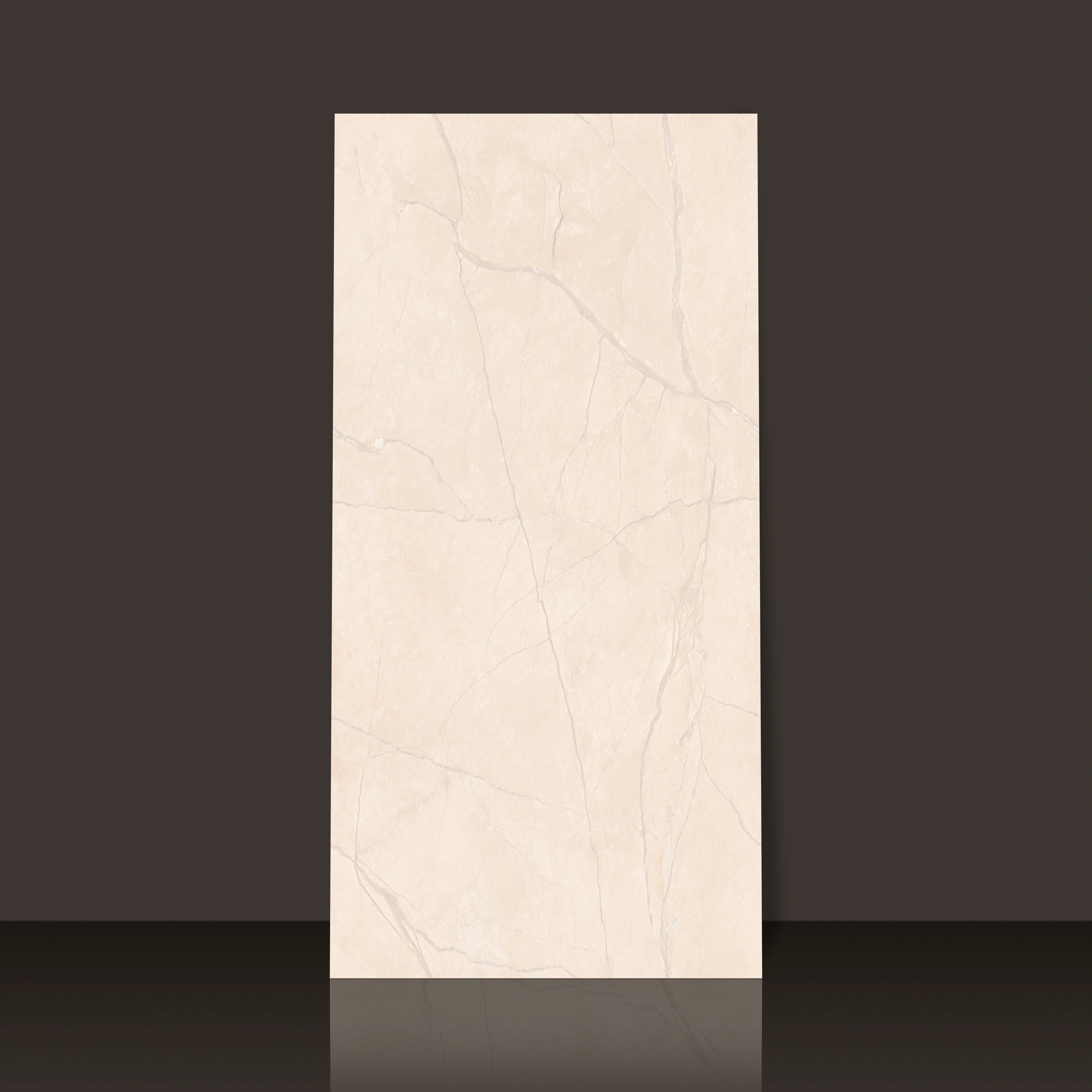 Vitrified Orchard Pink Carving Textures Matt Rectangular Tiles TL-3881 (4x2 feet | 9 mm)