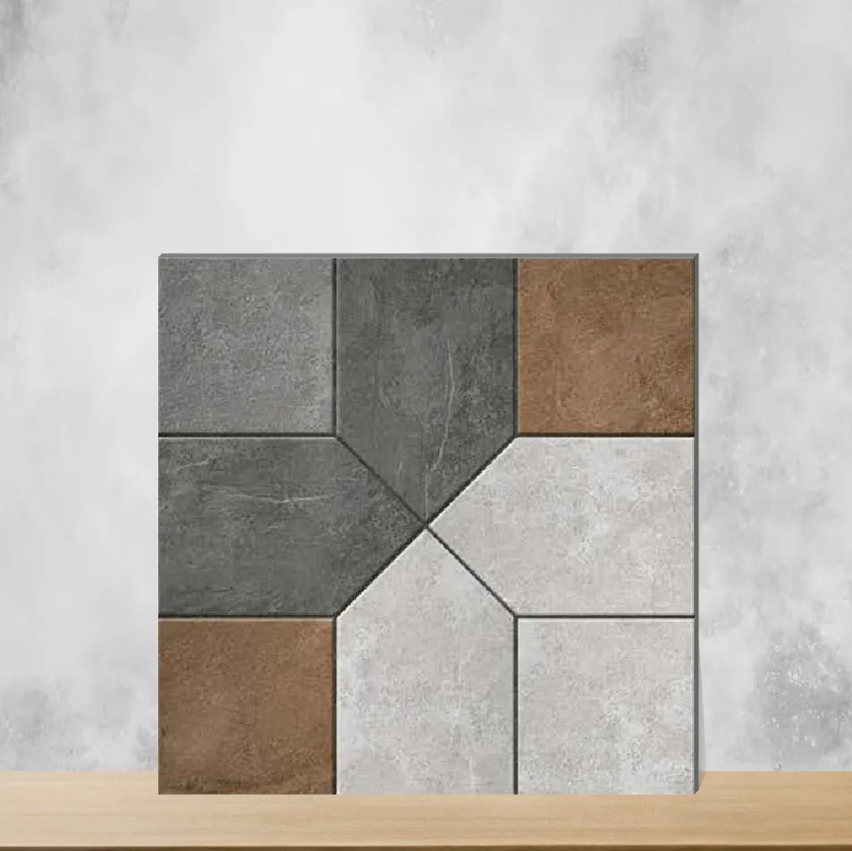 Vitrified Vibrano Marbles & Stones Matt Square Tiles TL-4221-B (16x16 inch | 12 mm)