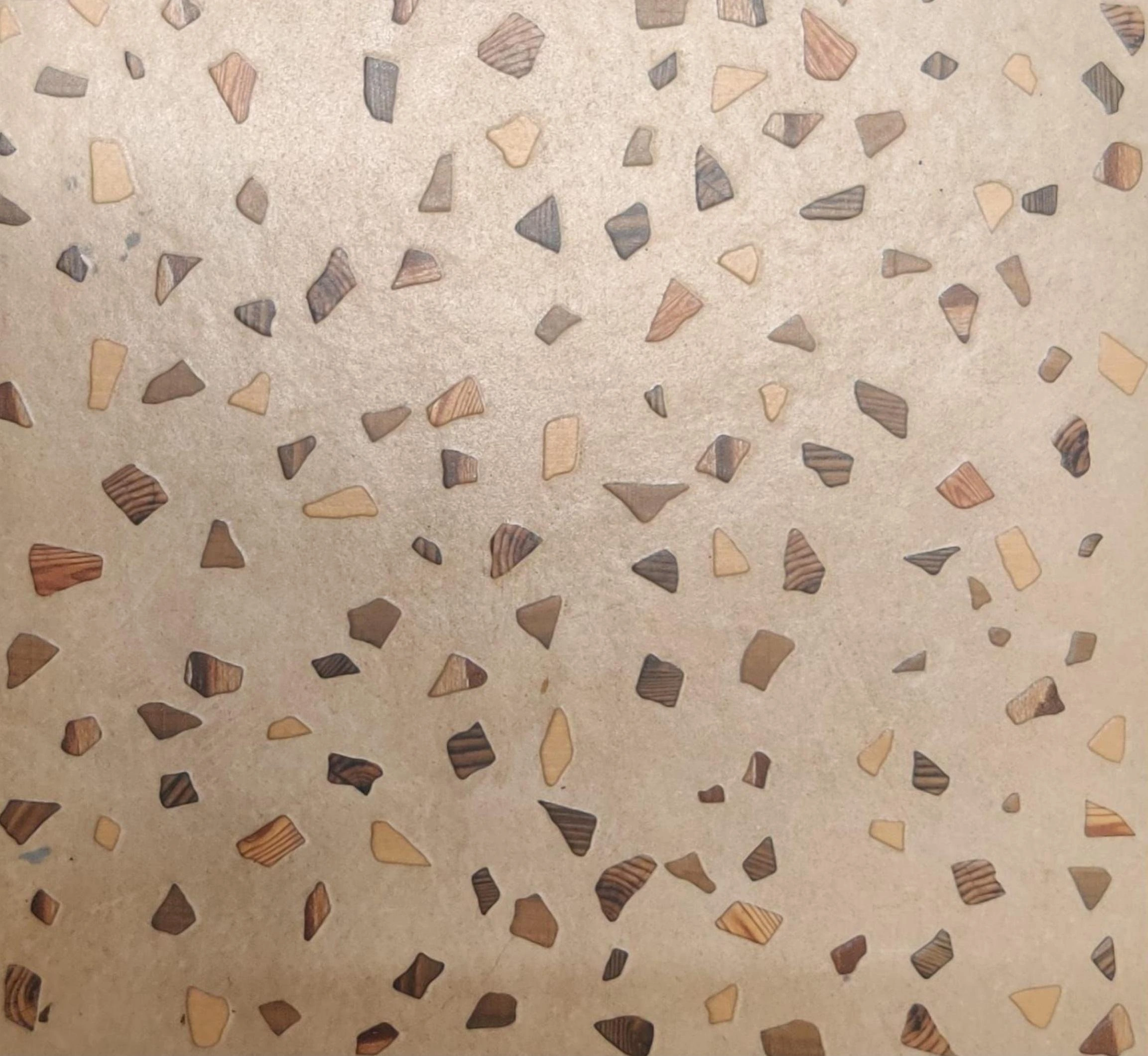 Vitrified Terrazzo Matt Square Tiles TL-3918-B (16x16 inch | 12 mm)
