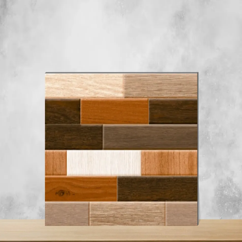 Ceramic Choco Brown Marbles & Stones Matt Rectangular Tiles TL-4003 (12x18 inch | 8 mm)