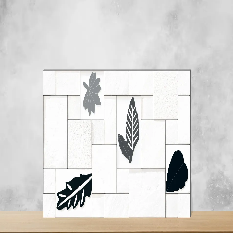 Vitrified Tropical Florals Matt Rectangular Tiles TL-4025-E (24x12 inch | 9 mm)