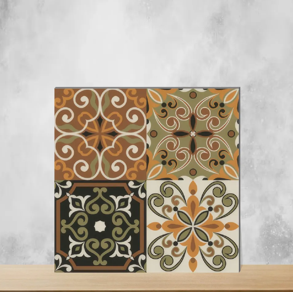 Vitrified Moroccans Matt Square Tiles TL-4046 (12x12 inch | 12 mm)