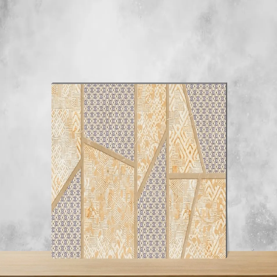 Ceramic Lustra Mesa Sand Decor Highlighter Tiles Satin Rectangular Tiles TL-4111-D (24x12 inch | 9 mm)