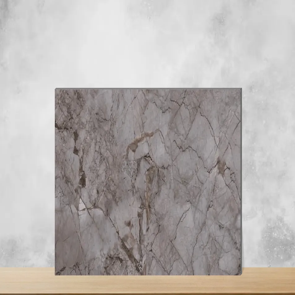 Ceramic Lustra Manila Ash Marbles & Stones Satin Rectangular Tiles TL-4081-B (24x12 inch | 9 mm)