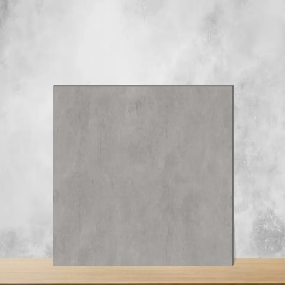 Ceramic Cement Look Glossy Rectangular Tiles TL-4160-B (24x12 inch | 6 mm)