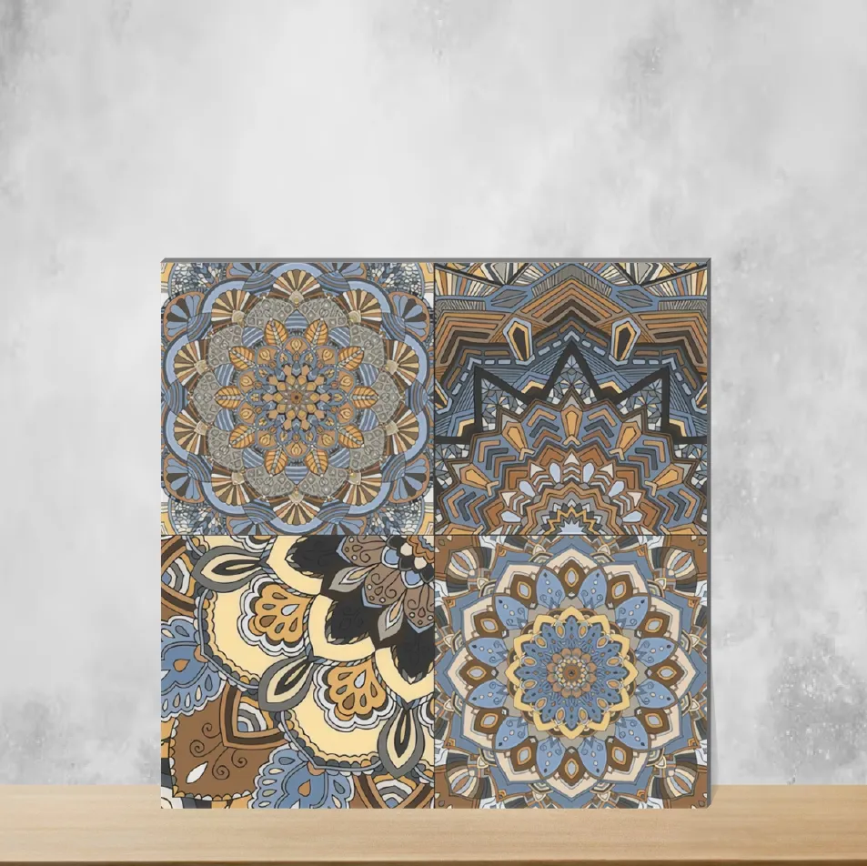 Vitrified Moroccans Matt Square Tiles TL-4215 (12x12 inch | 12 mm)