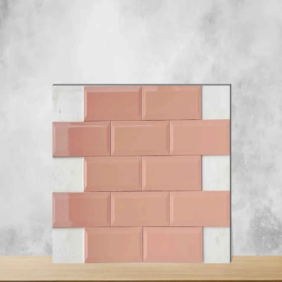 Glossy Rectangular Tiles TL-426-A (12x4 inch | 6 mm)