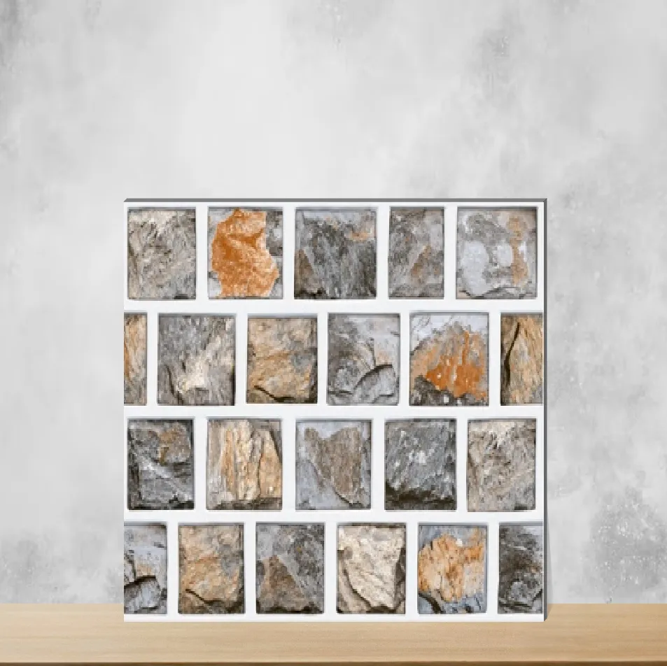 Ceramic Marbles & Stones Matt Rectangular Tiles TL-4264 (12x18 inch | 8 mm)