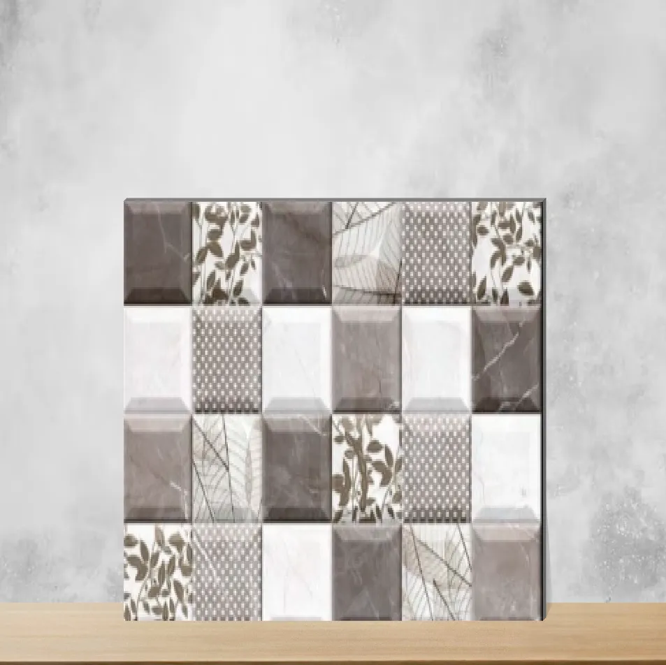 Ceramic 3D Tiles Glossy Rectangular Tiles TL-4270-D (12x18 inch | 6 mm)