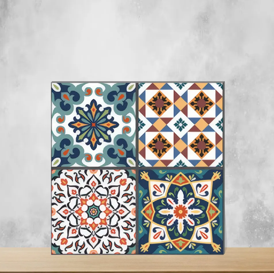 Ceramic Moroccans Matt Square Tiles TL-4274 (12x12 inch | 9 mm)