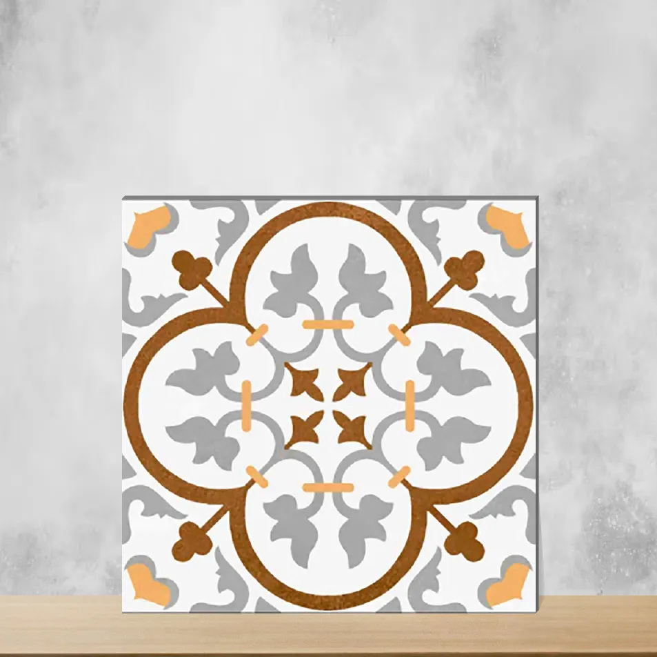 Porcelain Moroccans Matt Square Tiles TL-4365 (2x2 feet | 9.5 mm)